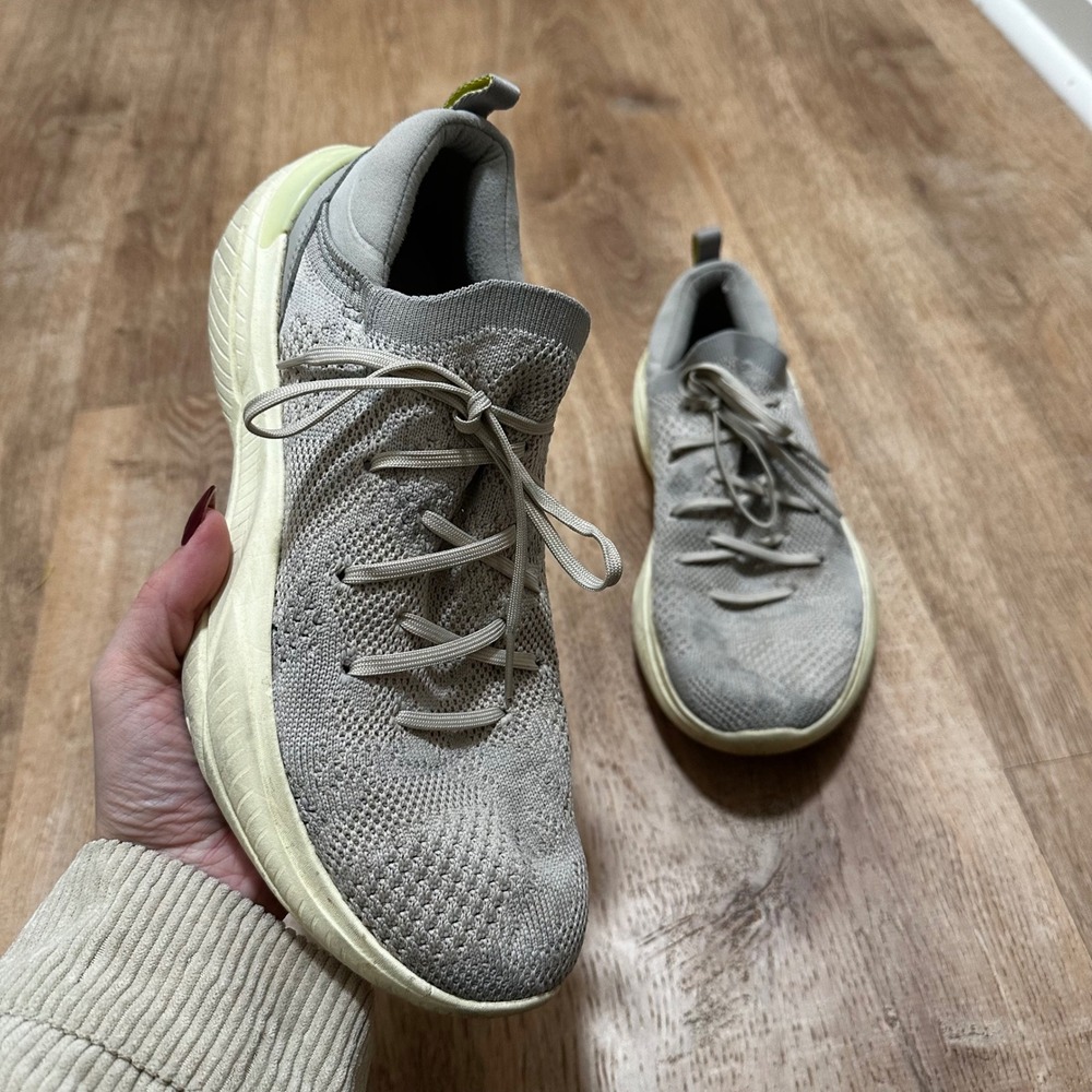 Sorel | Women's Kinetic Grey Explorer Blitz Stride Impact Lace Sneakers, 8.5